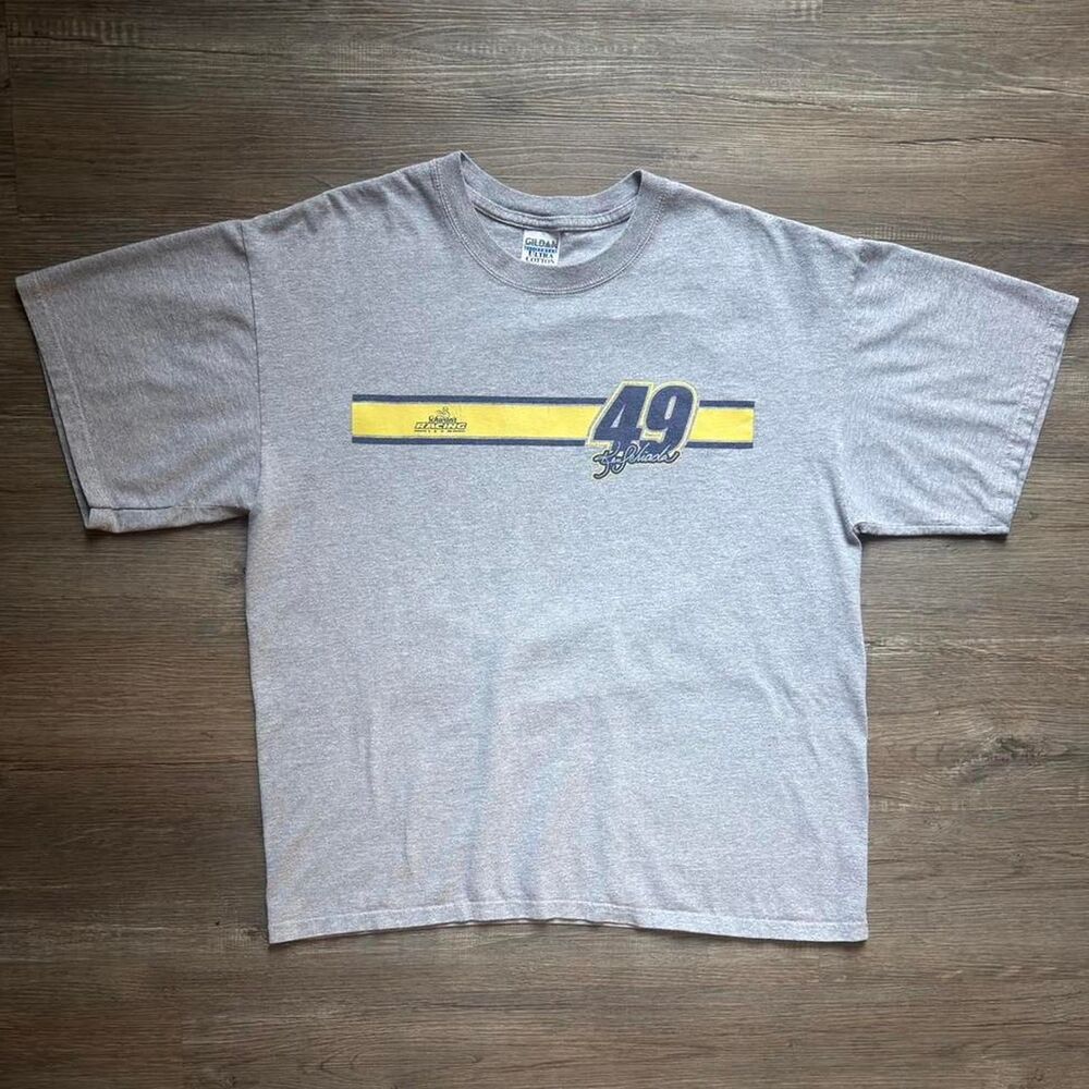 Nascar Men's Grey T-shirt